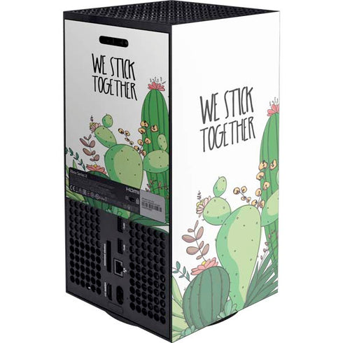 We Stick Together XBox Series X Digital Edition Console Skin